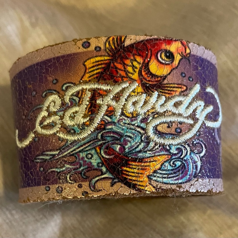 Ed Hardy multi color and embroidered with 3 size options